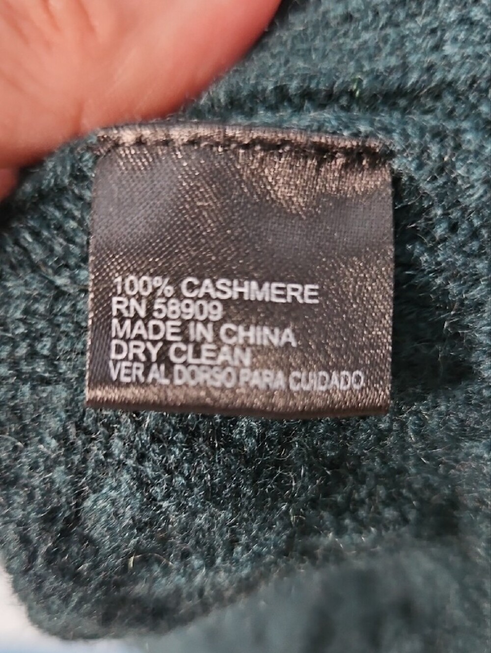 ANTONIO MELANI Chloe Cashmere Spruce Evergreen Cable Knit Sweater NWT Small - Picture 5 of 10